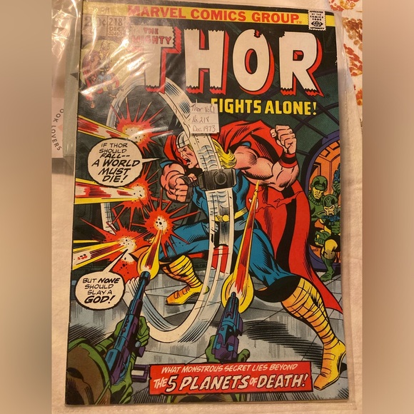 The Mighty Thor Marvel 1973 3 editions plus 1 1981 edition - Picture 5 of 9